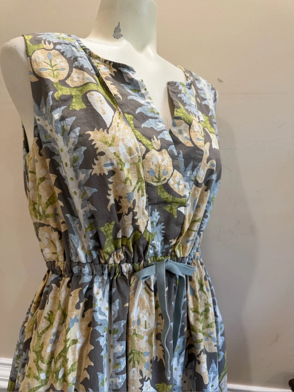 Spartina 449 Sleeveless Floral Maxi Dress